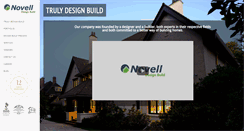 Desktop Screenshot of novelldesignbuild.com